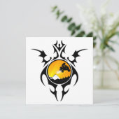 Stammesviertel Einladung (Stehend Vorderseite)