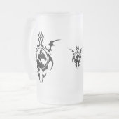 Stammesviertel Mattglas Bierglas (Vorderseite Links)