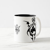 Stammesviertel Zweifarbige Tasse (VorderseiteRechts)