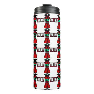 Stammesvögel Thermosbecher