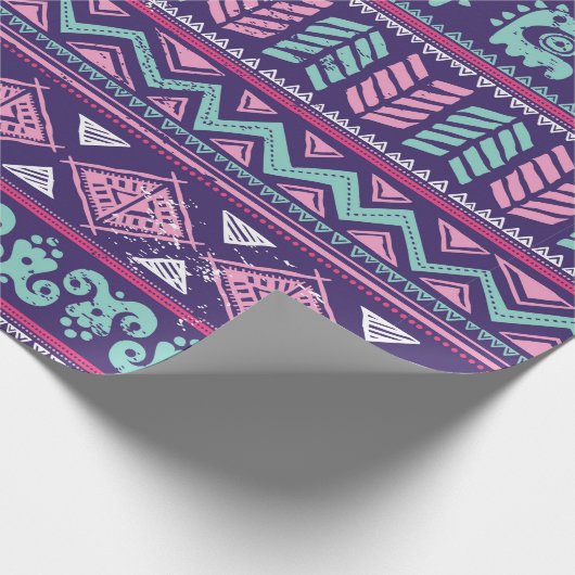 Stammesvölker Geschenkpapier (Ecke)