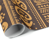 Stammesvölker Geschenkpapier (Rolleneckpunkt)