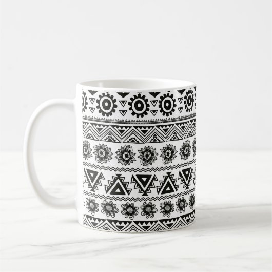 Stammesvölker Kaffeetasse (Links)