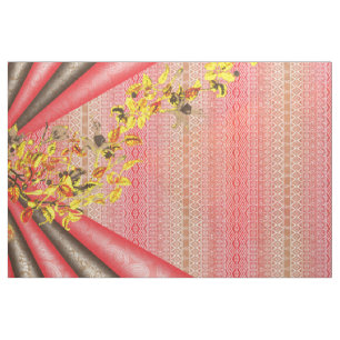Stammeswallpaper Boho Butterfly Textile Stoff