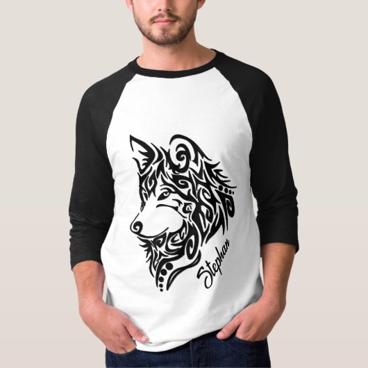 Stammeswolf T-Shirt (Vorderseite)