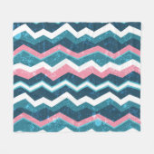 Stammeszugehörigkeit, nahtloses Muster Fleecedecke (Vorderseite (Horizontal))