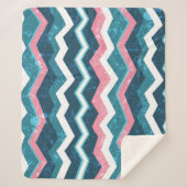 Stammeszugehörigkeit, nahtloses Muster Sherpadecke (Vorderseite)