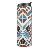 Stammeszugehörigkeit. Vintager, handgezeichneter I Thermosbecher (Nach links gedreht)