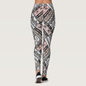 Stammethno traditionell geometrisch leggings (Rückseite)