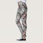 Stammethno traditionell geometrisch leggings (Links)