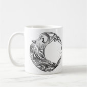Stammewolf - Schattiert Kaffeetasse (Links)