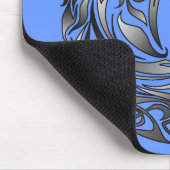 Stammewolf - Schattiert Mousepad (Ecke)