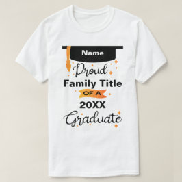 Stammfamilie Senior 2025 Personalisiert Name T-Shirt