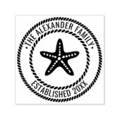 Stammfisch Familienname Datum der Erstellung eines Permastempel (Design)