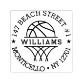 Stammkasketballfamilie Permastempel (Design)