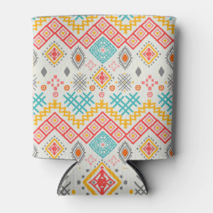 Stammkunst: boho geometrischer Druck. Dosenkühler