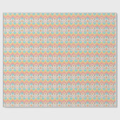 Stammkunst: boho geometrischer Druck. Geschenkpapier (Flach)
