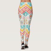 Stammkunst: boho geometrischer Druck. Leggings (Rückseite)