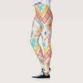 Stammkunst: boho geometrischer Druck. Leggings (Links)