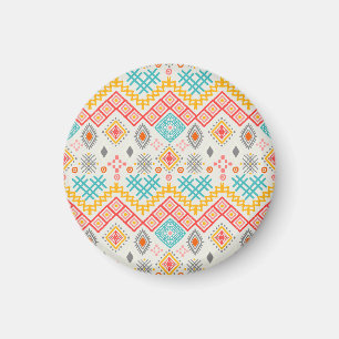 Stammkunst: boho geometrischer Druck. Magnet