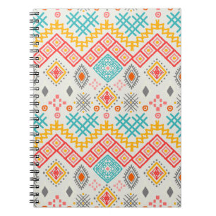 Stammkunst: boho geometrischer Druck. Notizblock