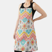 Stammkunst: boho geometrischer Druck. Schürze (InSitu)