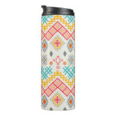 Stammkunst: boho geometrischer Druck. Thermosbecher (Nach rechts gedreht)