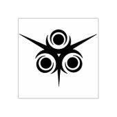 Stammkunst-Briefmarke Gummistempel (Prägung)