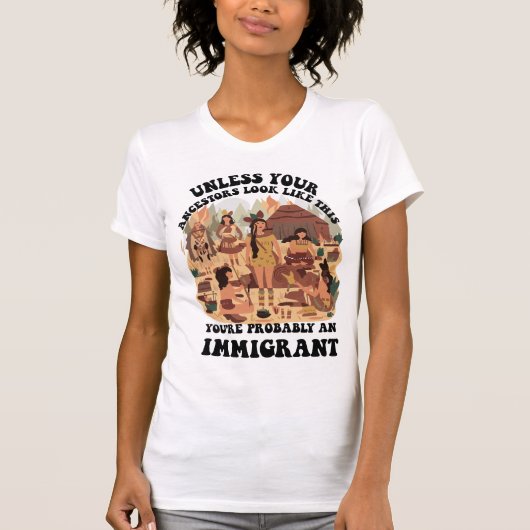Stammlager des Amerikanischen Ureinwohners T-Shirt (Vorderseite)