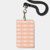 Stammmuster Ausweis (Rückseite mit Lanyard)