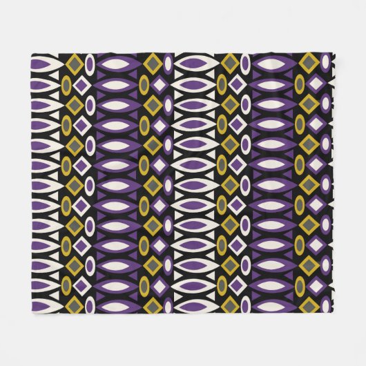 Stammmuster Fleecedecke (Vorderseite (Horizontal))