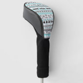Stammmuster Golf Headcover (angewinkelt)