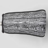Stammmuster Golf Headcover (Vorderseite)