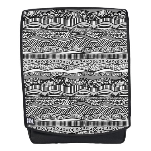 Stammmuster Rucksack (Vorderseite)