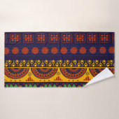 Stammmuster, vielseitig für verschiedene Zwecke. Badehandtuch (Badehandtuch)