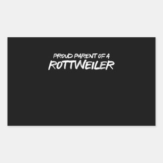 Stammmutter eines Rotweilers Rechteckiger Aufkleber