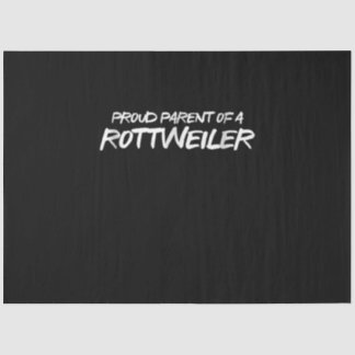 Stammmutter eines Rotweilers Seidenpapier