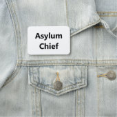 Stammname des Asylbewerbers Namensschild (Beispiel)