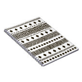 Stammrhythmen: Ethnisch geometrische Muster Notizblock (Rechte Seite)