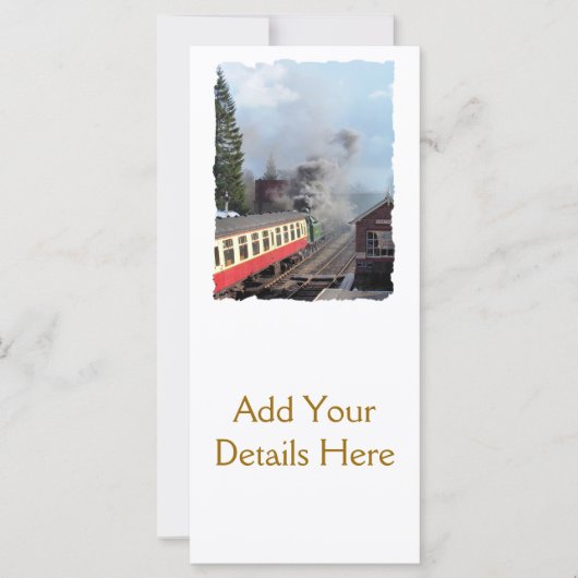 STAMMTRAINS RACK CARDS (Vorderseite)