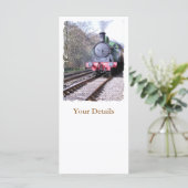 STAMMTRAINS RACK CARDS (Stehend Vorderseite)