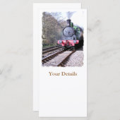 STAMMTRAINS RACK CARDS (Vorne/Hinten)