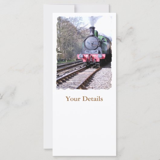 STAMMTRAINS RACK CARDS (Vorderseite)