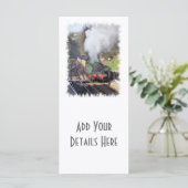 STAMMTRAINS RACK CARDS (Stehend Vorderseite)