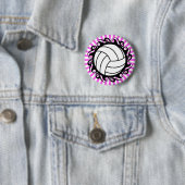 Stammvolleyball Button (Beispiel)