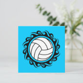 Stammvolleyball Einladung (Stehend Vorderseite)