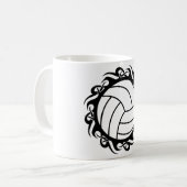 Stammvolleyball Kaffeetasse (Vorderseite Links)