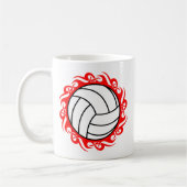 Stammvolleyball Kaffeetasse (Links)