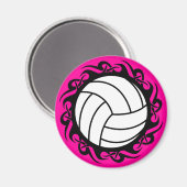 Stammvolleyball Magnet (Vorderseite/Rückseite)
