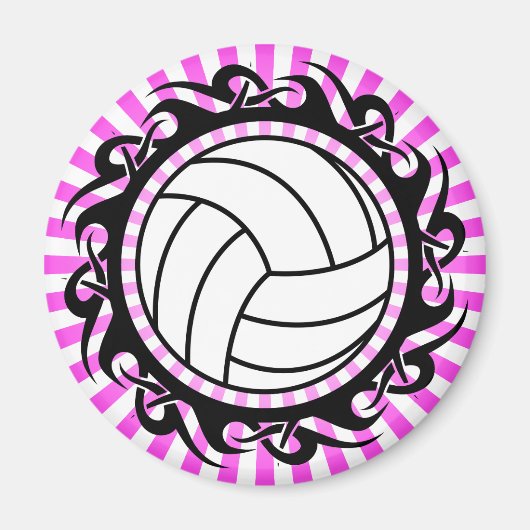 Stammvolleyball Magnet (Vorne)